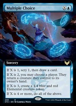 Multiple Choice (Extended) [Strixhaven: School of Mages] - La Boîte Mystère ( The Mystery Box)