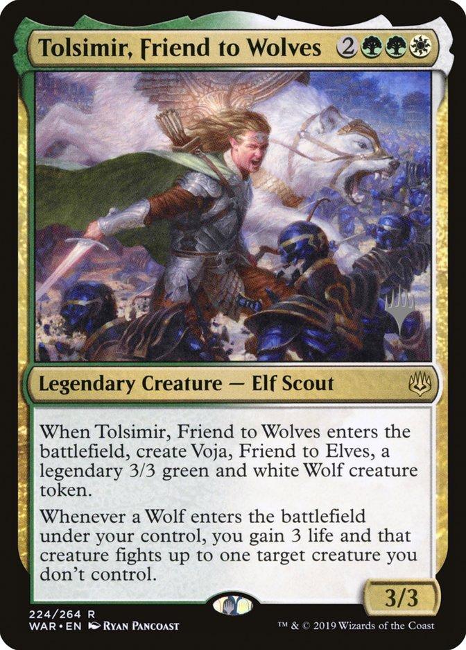 Tolsimir, Friend to Wolves (Promo Pack) [War of the Spark Promos] - La Boîte Mystère ( The Mystery Box)