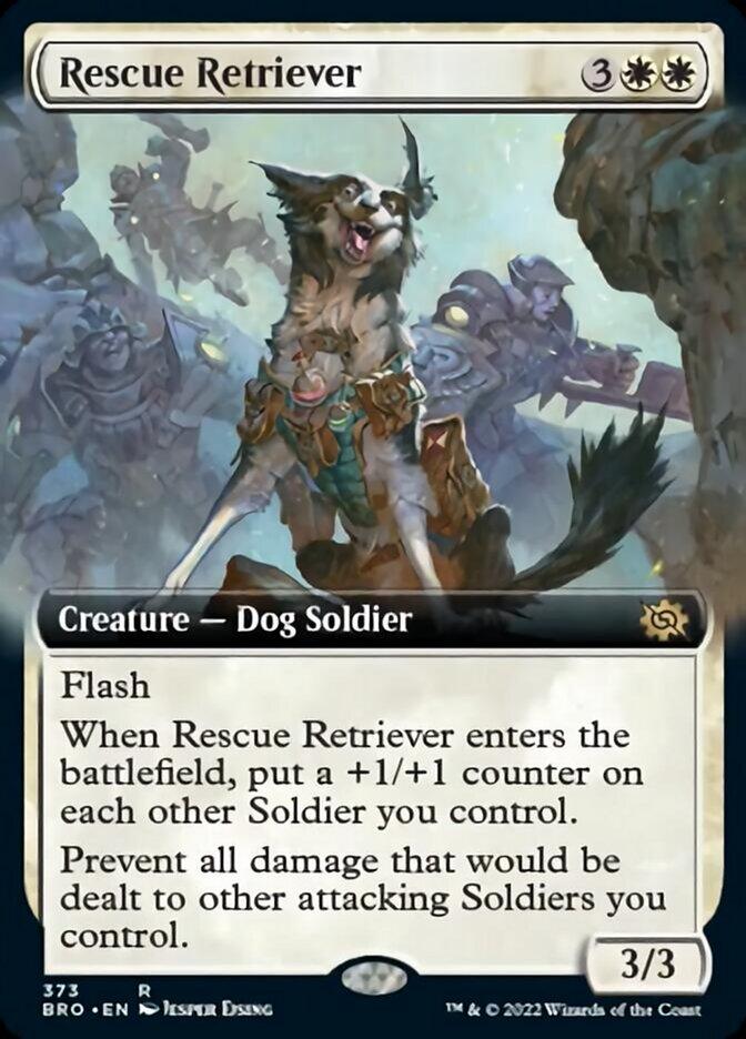Rescue Retriever (Extended Art) [The Brothers' War] - La Boîte Mystère ( The Mystery Box)