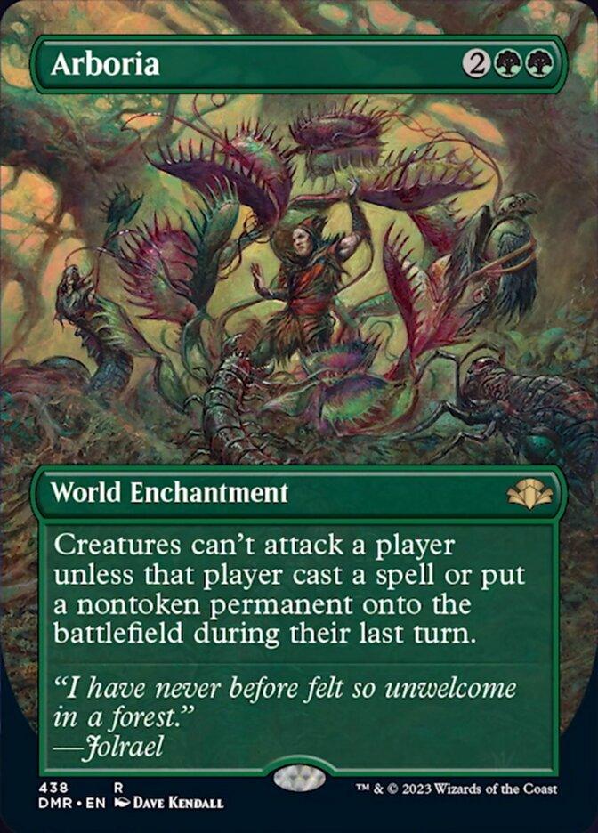 Arboria (Borderless Alternate Art) [Dominaria Remastered] - La Boîte Mystère ( The Mystery Box)