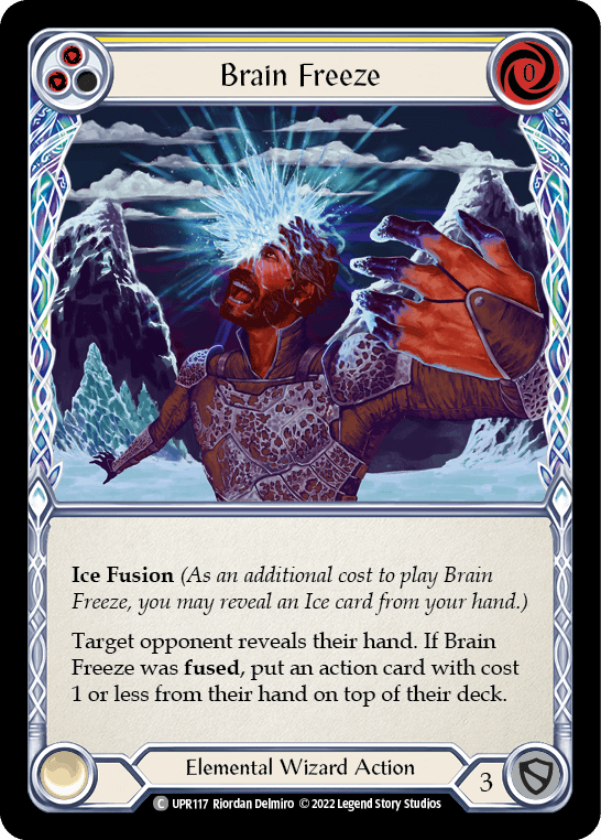 Brain Freeze (Yellow) [UPR117] (Uprising) - La Boîte Mystère ( The Mystery Box)