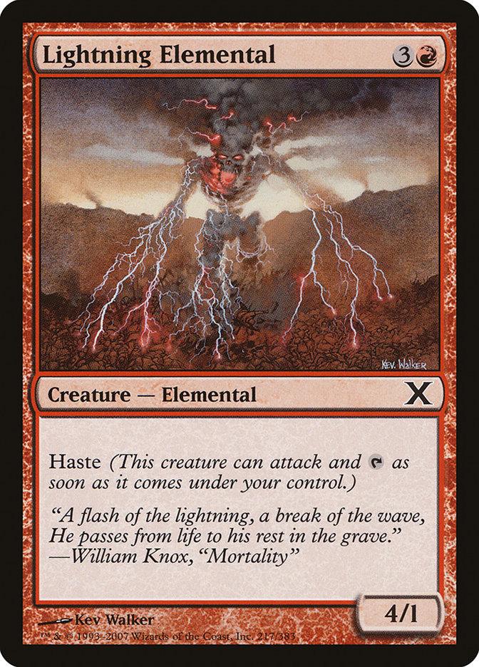 Lightning Elemental [Tenth Edition] - La Boîte Mystère ( The Mystery Box)