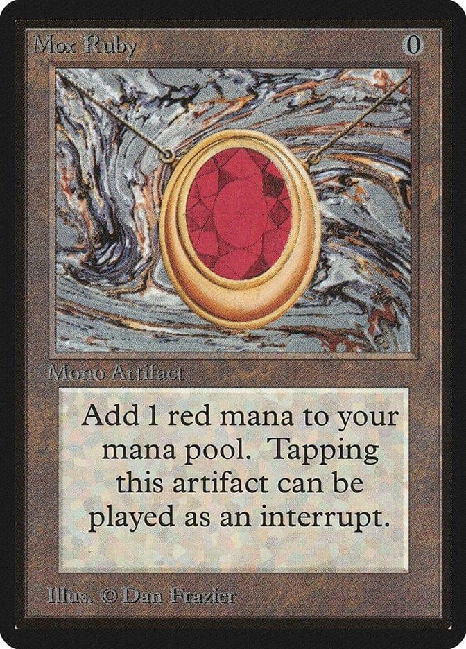Mox Ruby [Limited Edition Beta] - La Boîte Mystère ( The Mystery Box)