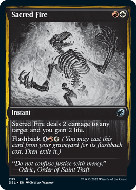 Sacred Fire [Innistrad: Double Feature] - La Boîte Mystère ( The Mystery Box)