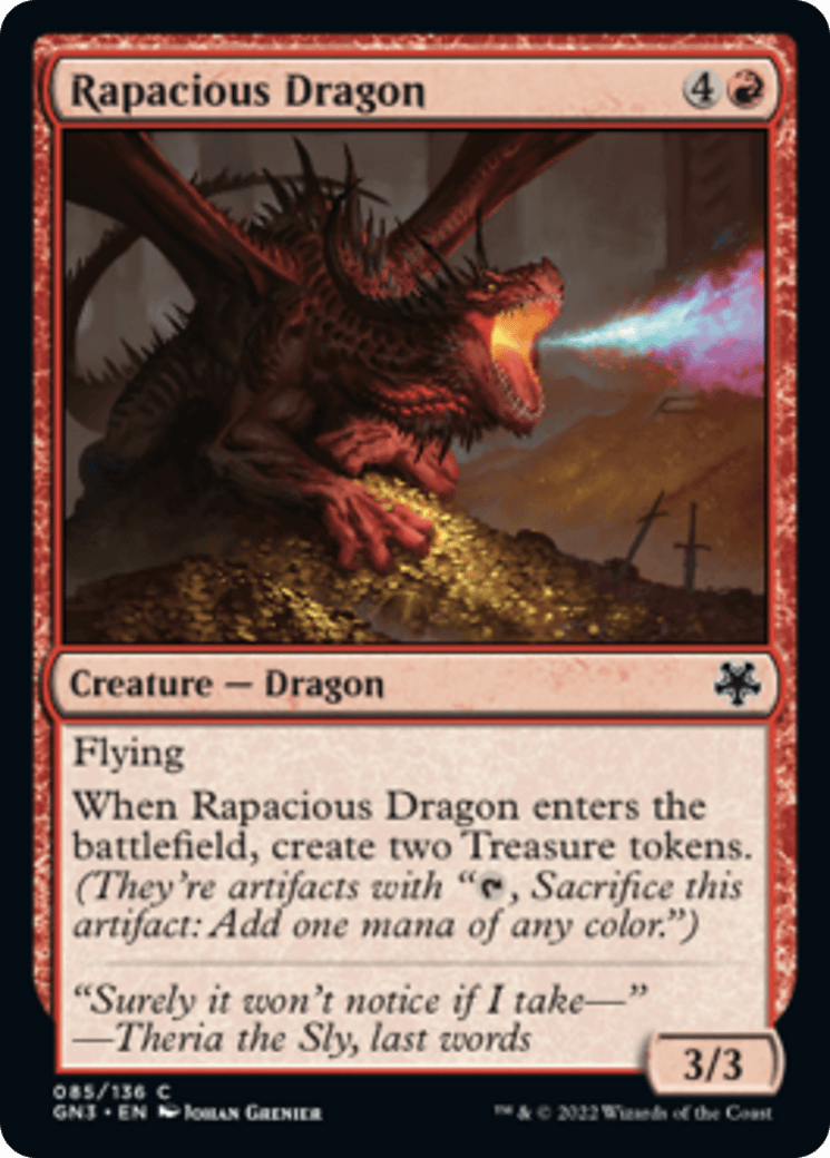 Rapacious Dragon [Game Night: Free-for-All] - La Boîte Mystère ( The Mystery Box)