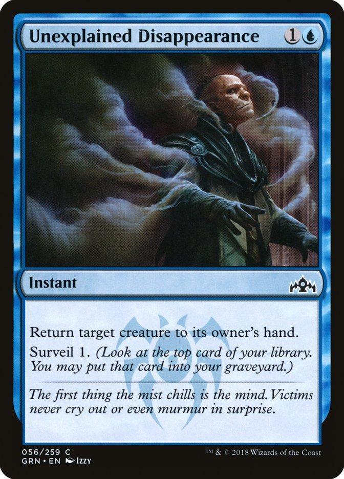 Unexplained Disappearance [Guilds of Ravnica] - La Boîte Mystère ( The Mystery Box)