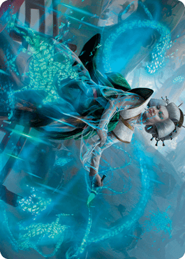 Bearer of Memory Art Card [Kamigawa: Neon Dynasty Art Series] - La Boîte Mystère ( The Mystery Box)