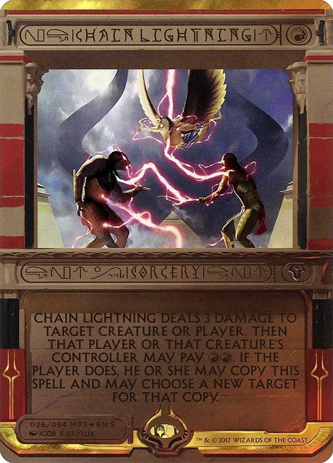Chain Lightning (Invocation) [Amonkhet Invocations] - La Boîte Mystère ( The Mystery Box)