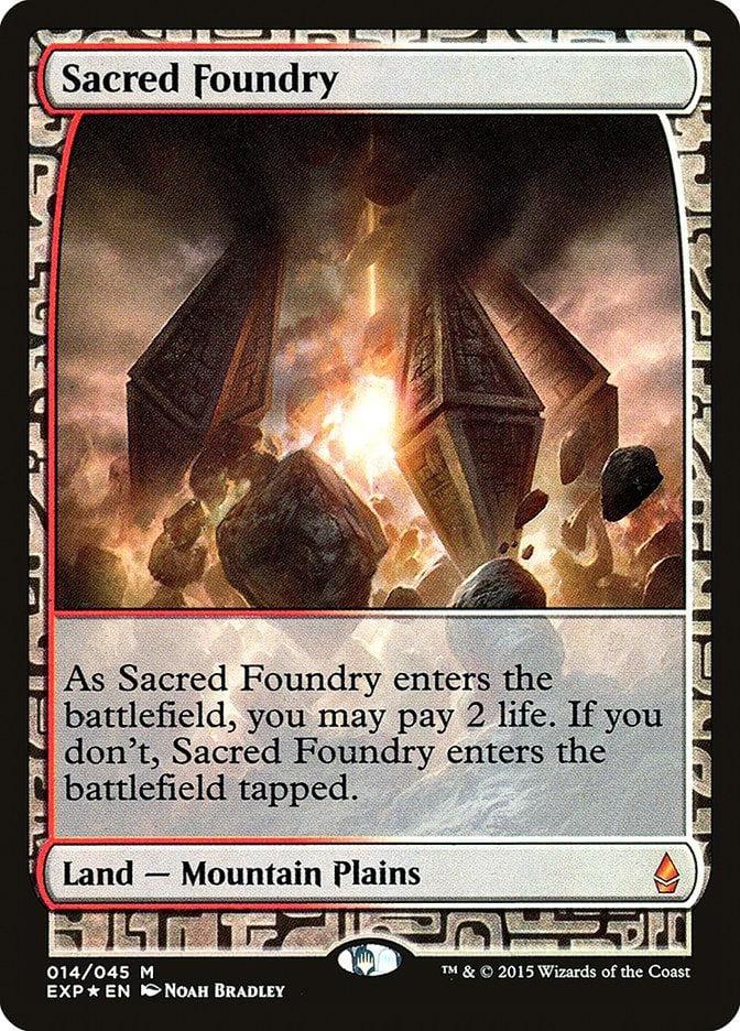 Sacred Foundry [Zendikar Expeditions] - La Boîte Mystère ( The Mystery Box)