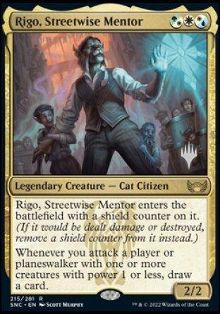 Rigo, Streetwise Mentor (Promo Pack) [Streets of New Capenna Promos] - La Boîte Mystère ( The Mystery Box)