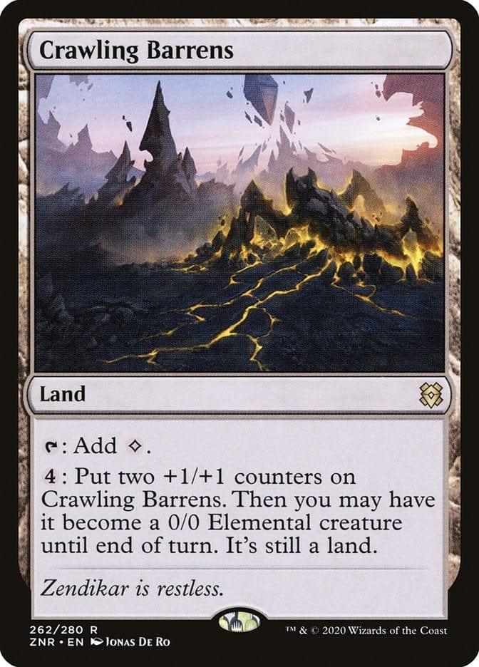 Crawling Barrens [Zendikar Rising] - La Boîte Mystère ( The Mystery Box)