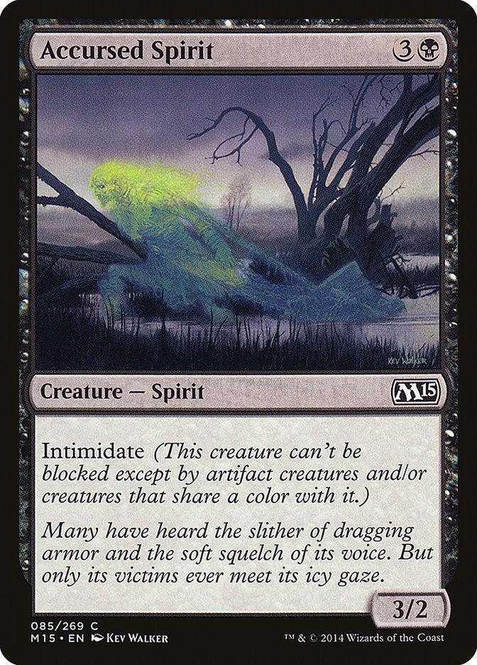 Accursed Spirit [Magic 2015] - La Boîte Mystère ( The Mystery Box)