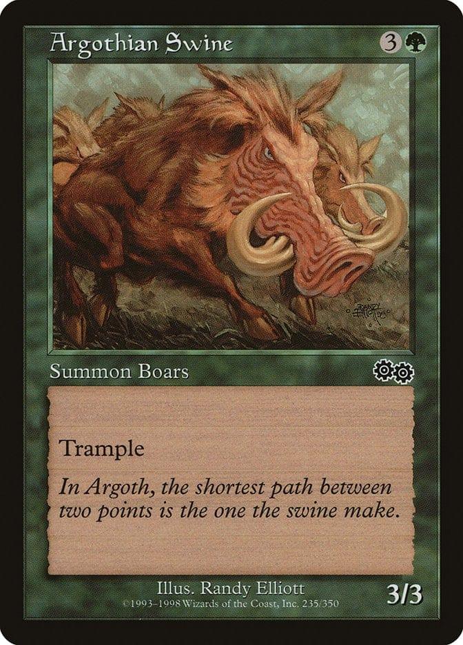 Argothian Swine [Urza's Saga] - La Boîte Mystère ( The Mystery Box)