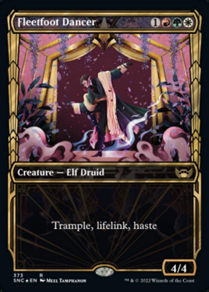 Fleetfoot Dancer (Showcase Golden Age Gilded Foil) [Streets of New Capenna] - La Boîte Mystère ( The Mystery Box)