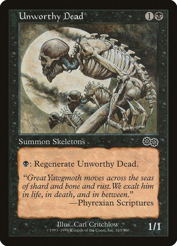 Unworthy Dead [Urza's Saga] - La Boîte Mystère ( The Mystery Box)