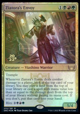 Ziatora's Envoy [Streets of New Capenna Prerelease Promos] - La Boîte Mystère ( The Mystery Box)