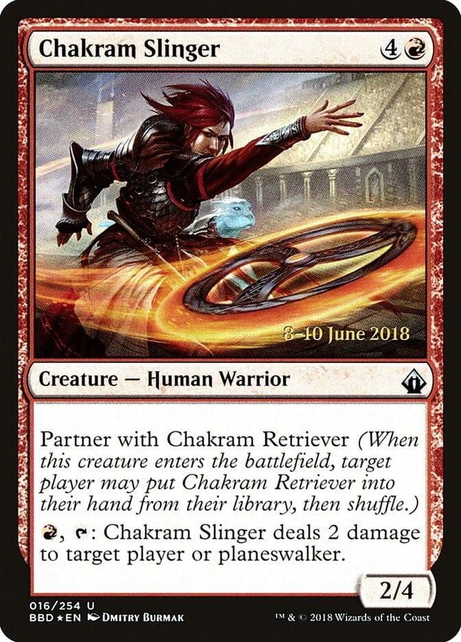 Chakram Slinger [Battlebond Prerelease Promos] - La Boîte Mystère ( The Mystery Box)
