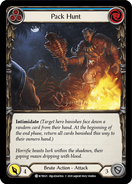 Pack Hunt (Blue) [U-WTR025] Unlimited Normal - La Boîte Mystère ( The Mystery Box)