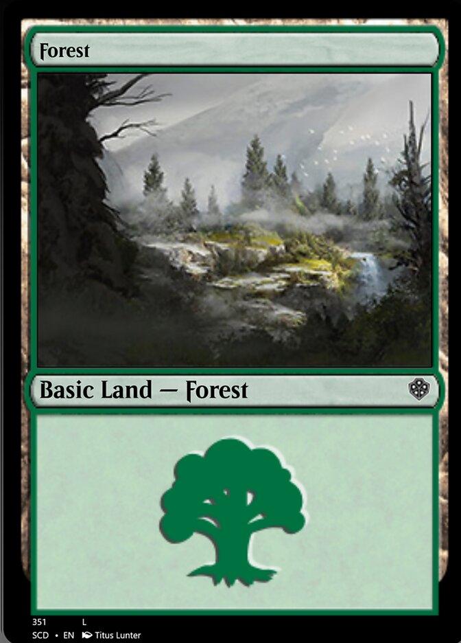 Forest (351) [Starter Commander Decks] - La Boîte Mystère ( The Mystery Box)