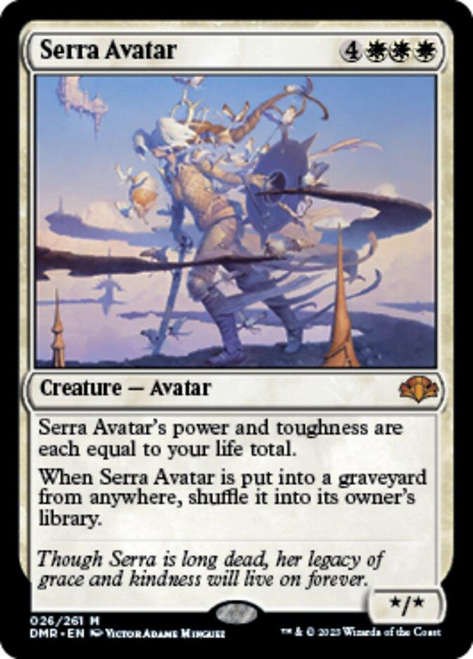 Serra Avatar [Dominaria Remastered] - La Boîte Mystère ( The Mystery Box)