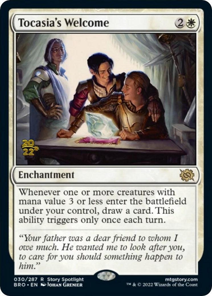 Tocasia's Welcome [The Brothers' War: Prerelease Promos] - La Boîte Mystère ( The Mystery Box)