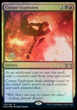 Corpse Explosion [Streets of New Capenna Prerelease Promos] - La Boîte Mystère ( The Mystery Box)