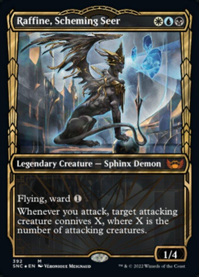 Raffine, Scheming Seer (Showcase Golden Age Gilded Foil) [Streets of New Capenna] - La Boîte Mystère ( The Mystery Box)