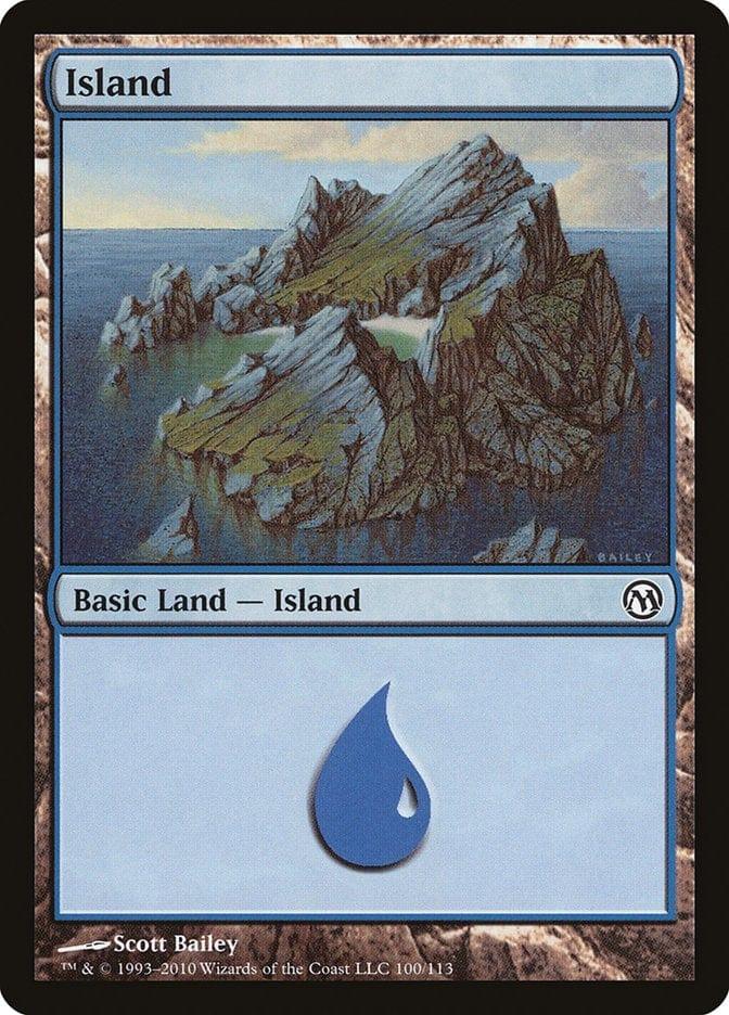 Island (100) [Duels of the Planeswalkers] - La Boîte Mystère ( The Mystery Box)