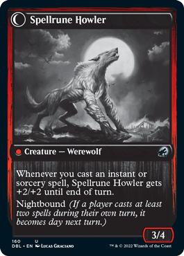 Spellrune Painter // Spellrune Howler [Innistrad: Double Feature] - La Boîte Mystère ( The Mystery Box)