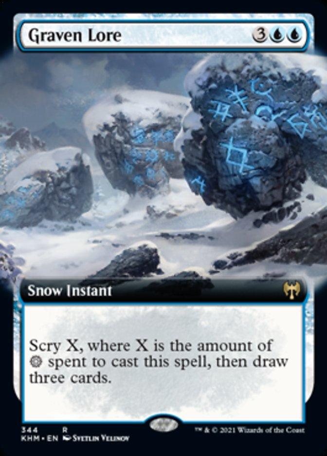 Graven Lore (Extended Art) [Kaldheim] - La Boîte Mystère ( The Mystery Box)