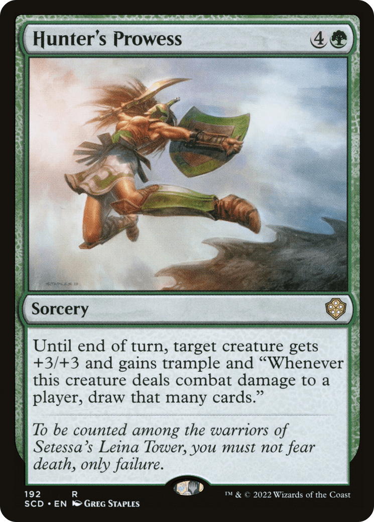 Hunter's Prowess [Starter Commander Decks] - La Boîte Mystère ( The Mystery Box)