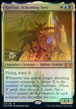 Raffine, Scheming Seer [Streets of New Capenna Prerelease Promos] - La Boîte Mystère ( The Mystery Box)