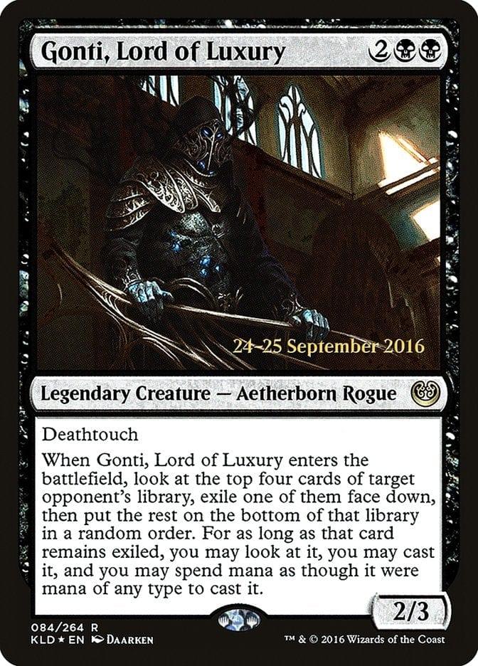 Gonti, Lord of Luxury [Kaladesh Prerelease Promos] - La Boîte Mystère ( The Mystery Box)