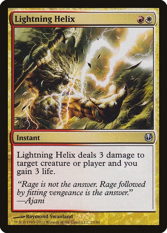 Lightning Helix [Duel Decks: Ajani vs. Nicol Bolas] - La Boîte Mystère ( The Mystery Box)