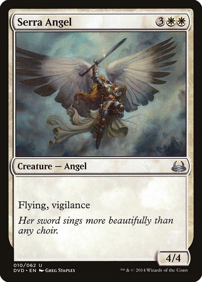 Serra Angel (Divine vs. Demonic) [Duel Decks Anthology] - La Boîte Mystère ( The Mystery Box)