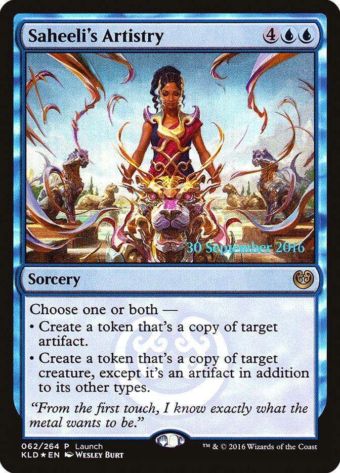 Saheeli's Artistry (Launch) [Kaladesh Promos] - La Boîte Mystère ( The Mystery Box)