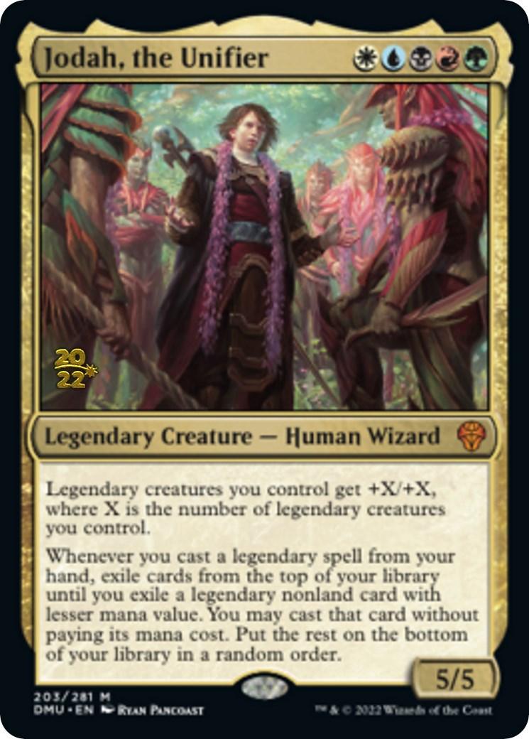 Jodah, the Unifier [Dominaria United Prerelease Promos] - La Boîte Mystère ( The Mystery Box)
