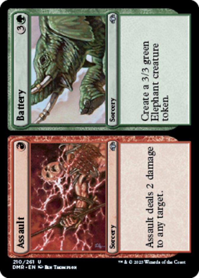Assault // Battery [Dominaria Remastered] - La Boîte Mystère ( The Mystery Box)