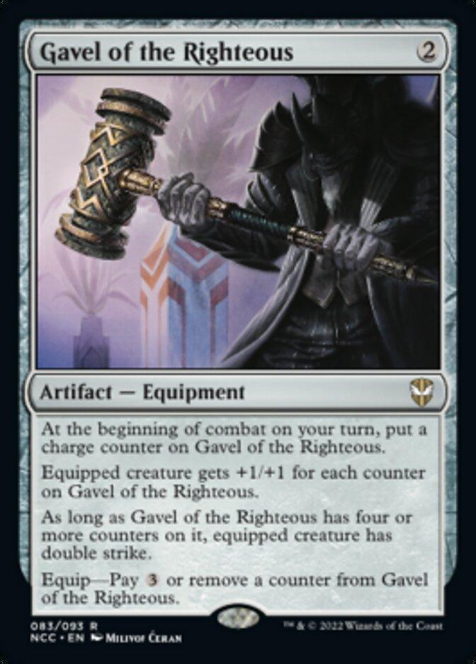 Gavel of the Righteous [Streets of New Capenna Commander] - La Boîte Mystère ( The Mystery Box)