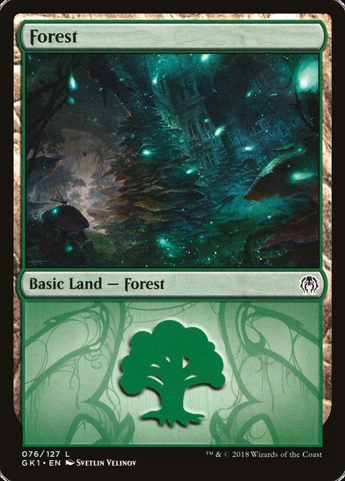 Forest (76) [Guilds of Ravnica Guild Kit] - La Boîte Mystère ( The Mystery Box)
