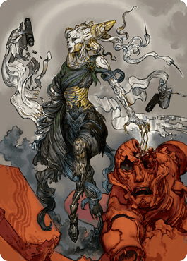 Tamiyo, Compleated Sage Art Card [Kamigawa: Neon Dynasty Art Series] - La Boîte Mystère ( The Mystery Box)