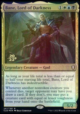 Bane, Lord of Darkness [Commander Legends: Battle for Baldur's Gate Prerelease Promos] - La Boîte Mystère ( The Mystery Box)
