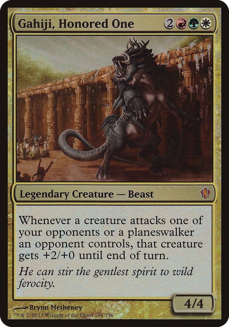 Gahiji, Honored One (Oversized) [Commander 2013 Oversized] - La Boîte Mystère ( The Mystery Box)