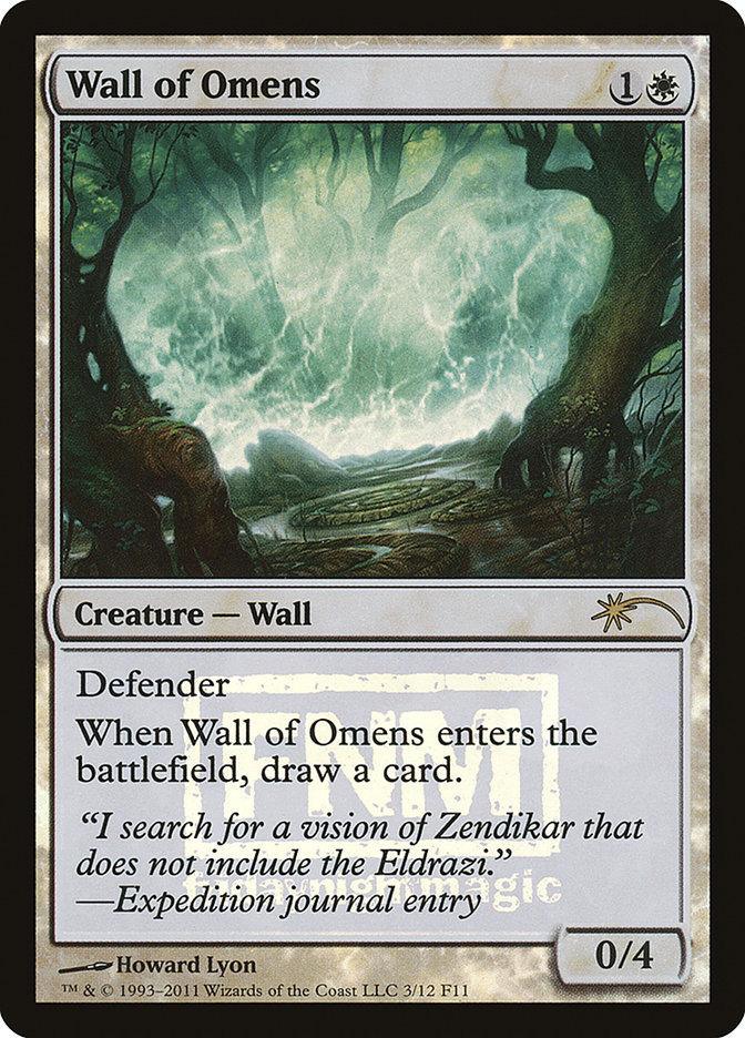 Wall of Omens [Friday Night Magic 2011] - La Boîte Mystère ( The Mystery Box)