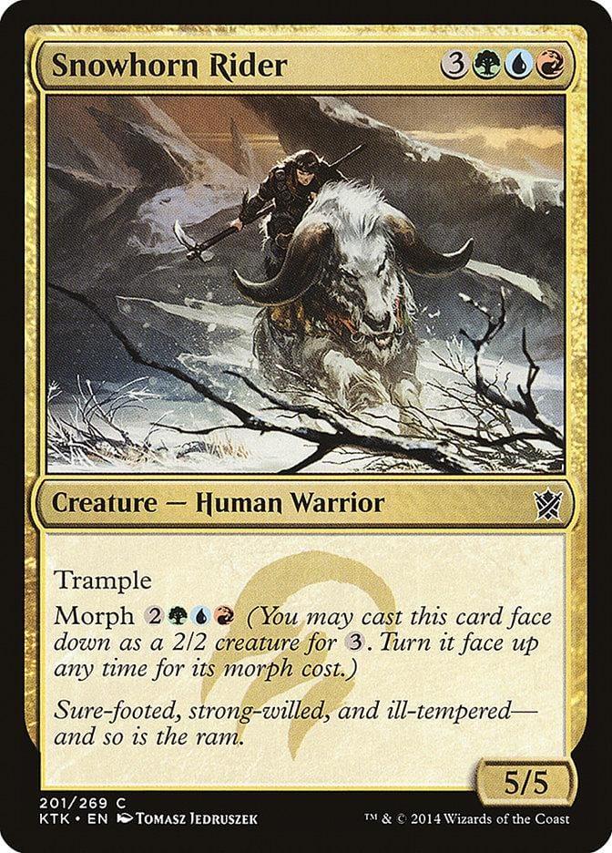 Snowhorn Rider [Khans of Tarkir] - La Boîte Mystère ( The Mystery Box)