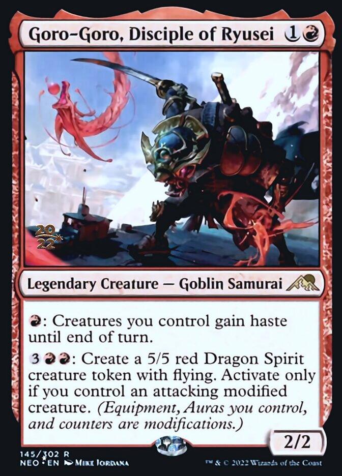 Goro-Goro, Disciple of Ryusei [Kamigawa: Neon Dynasty Prerelease Promos] - La Boîte Mystère ( The Mystery Box)