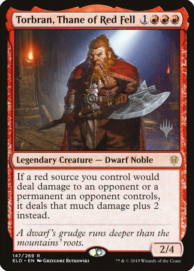Torbran, Thane of Red Fell (Promo Pack) [Throne of Eldraine Promos] - La Boîte Mystère ( The Mystery Box)