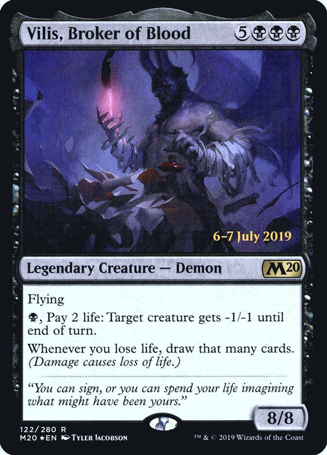 Vilis, Broker of Blood [Core Set 2020 Prerelease Promos] - La Boîte Mystère ( The Mystery Box)