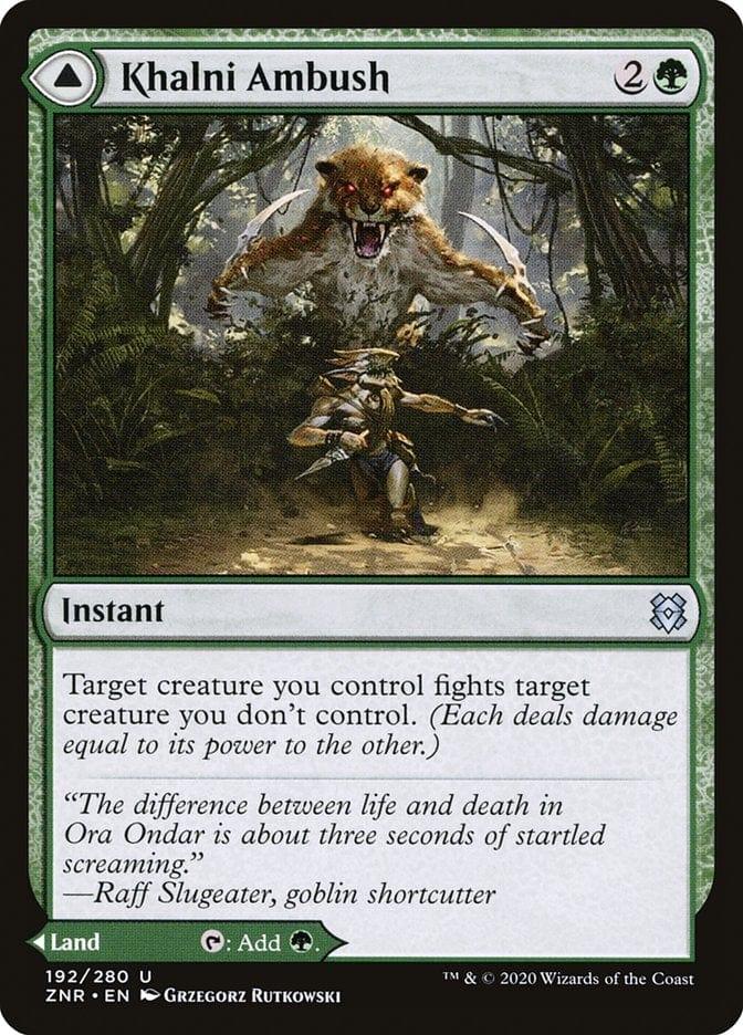 Khalni Ambush // Khalni Territory [Zendikar Rising] - La Boîte Mystère ( The Mystery Box)