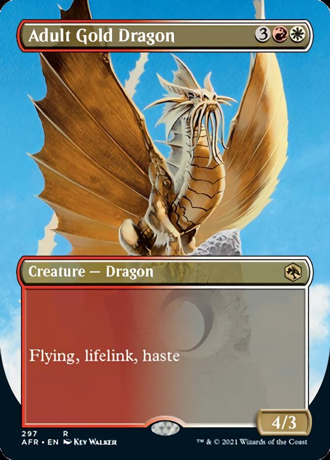 Adult Gold Dragon (Extended) [Dungeons & Dragons: Adventures in the Forgotten Realms] - La Boîte Mystère ( The Mystery Box)